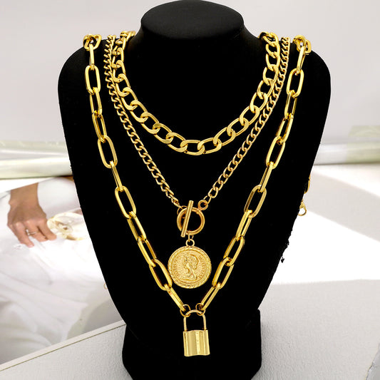 Women's Light Luxury Temperament Necklace Set