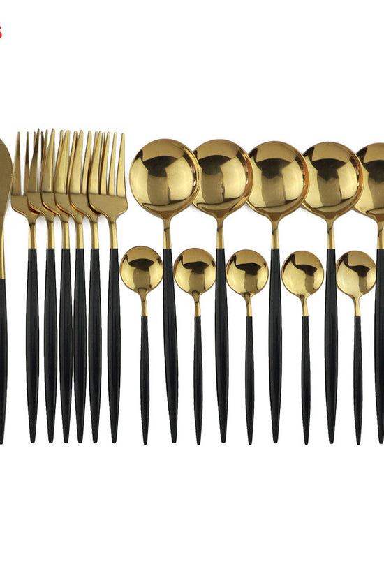 24pcs Luxury Cutlery Set