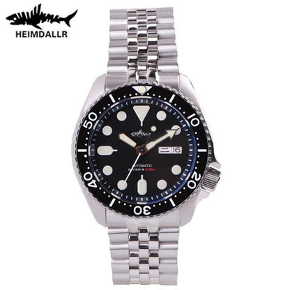 HEIMDALLR Sharkey SKX007 Vintage Diver Watch Mechanical Men Watches 200M Sapphire crystal Luminous NH36 Automatic Movement watch - CHINGUITY