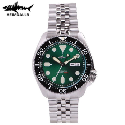 HEIMDALLR Sharkey SKX007 Vintage Diver Watch Mechanical Men Watches 200M Sapphire crystal Luminous NH36 Automatic Movement watch - CHINGUITY