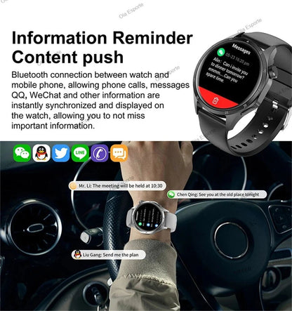 2025 New GPS NFC GT5 Pro Smart Watch Men HD AMOLED Screen Heart rate Bluetooth Call IP68 Waterproof Man Smartwatch Holiday Gifts - CHINGUITY