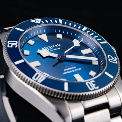 SEESTERN Titanium Diver Watch for Men Automatic Mechanical Wristwatch NH38 Movement Sapphire Glass 20ATM Waterproof Luminous New - CHINGUITY