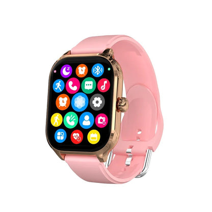 Touch Screen Smart Watch Music Steps Count Bluetooth Call 2025 Smartwatch For Men Women Calorie Track Heart Rate Monitoring H9 - CHINGUITY