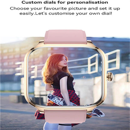 Touch Screen Smart Watch Music Steps Count Bluetooth Call 2025 Smartwatch For Men Women Calorie Track Heart Rate Monitoring H9 - CHINGUITY