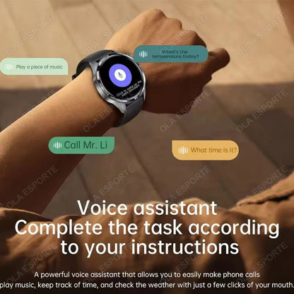 2025 New GPS NFC GT5 Pro Smart Watch Men HD AMOLED Screen Heart rate Bluetooth Call IP68 Waterproof Man Smartwatch Holiday Gifts - CHINGUITY