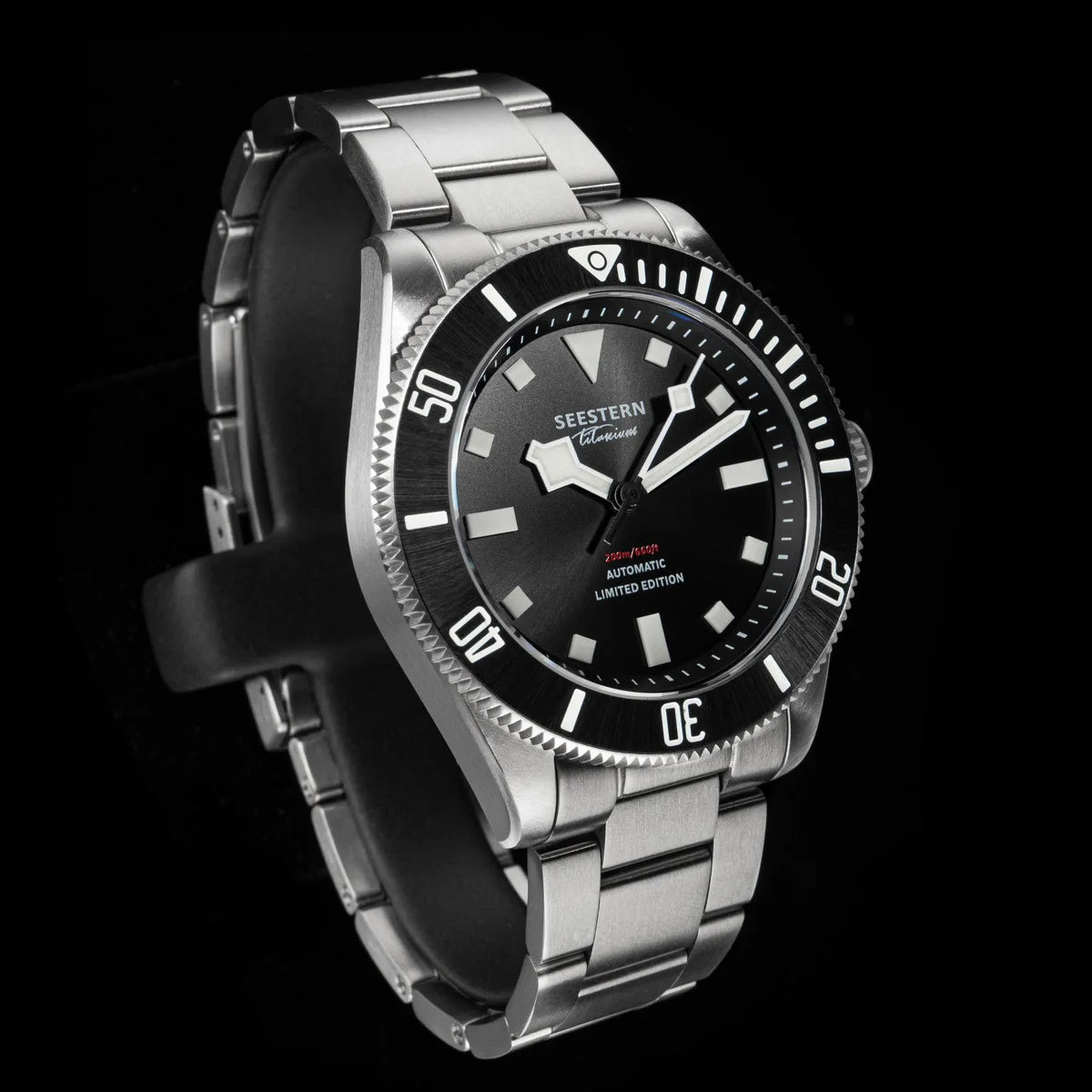 SEESTERN Titanium Diver Watch for Men Automatic Mechanical Wristwatch NH38 Movement Sapphire Glass 20ATM Waterproof Luminous New - CHINGUITY