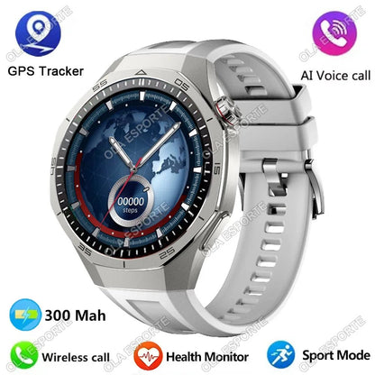 Watch 5 Pro GPS NFC Smart Watch Men 360*360 AMOLED Screen Heart rate Monitor Bluetooth Calls IP68 Waterproof Man Smartwatch 2025 - CHINGUITY